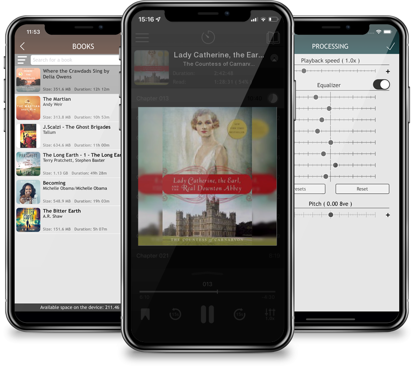 Audiobook Lady Catherine, the Earl, and the Real Downton Abbey by The Countess of Carnarvon