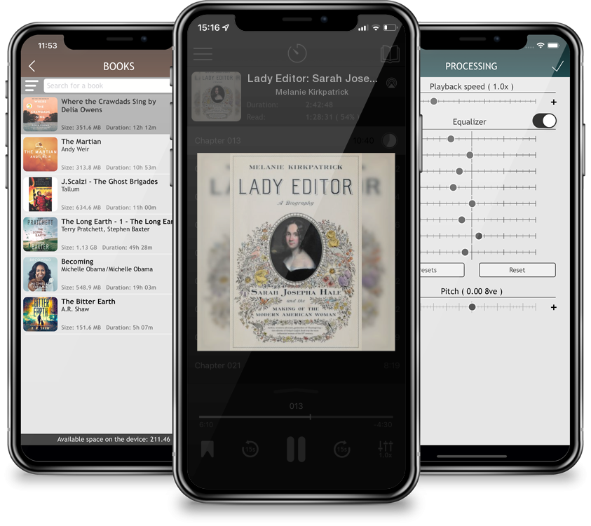 Audiobook Lady Editor: Sarah Josepha Hale and the Making of the Modern American Woman by Melanie Kirkpatrick