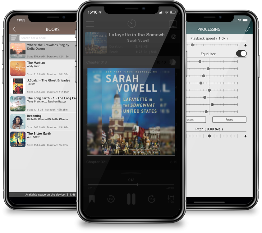 Audiobook Lafayette in the Somewhat United States by Sarah Vowell