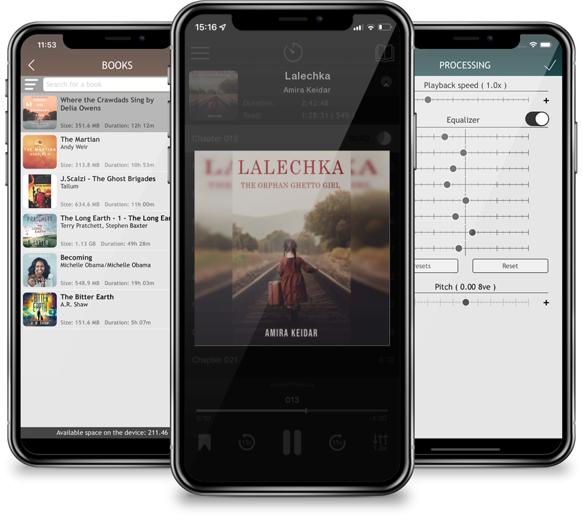 Audiobook Lalechka by Amira Keidar