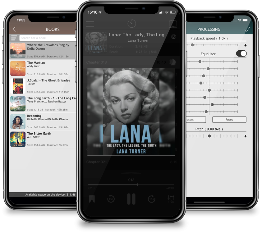 Audiobook Lana: The Lady, The Legend, The Truth by Lana Turner