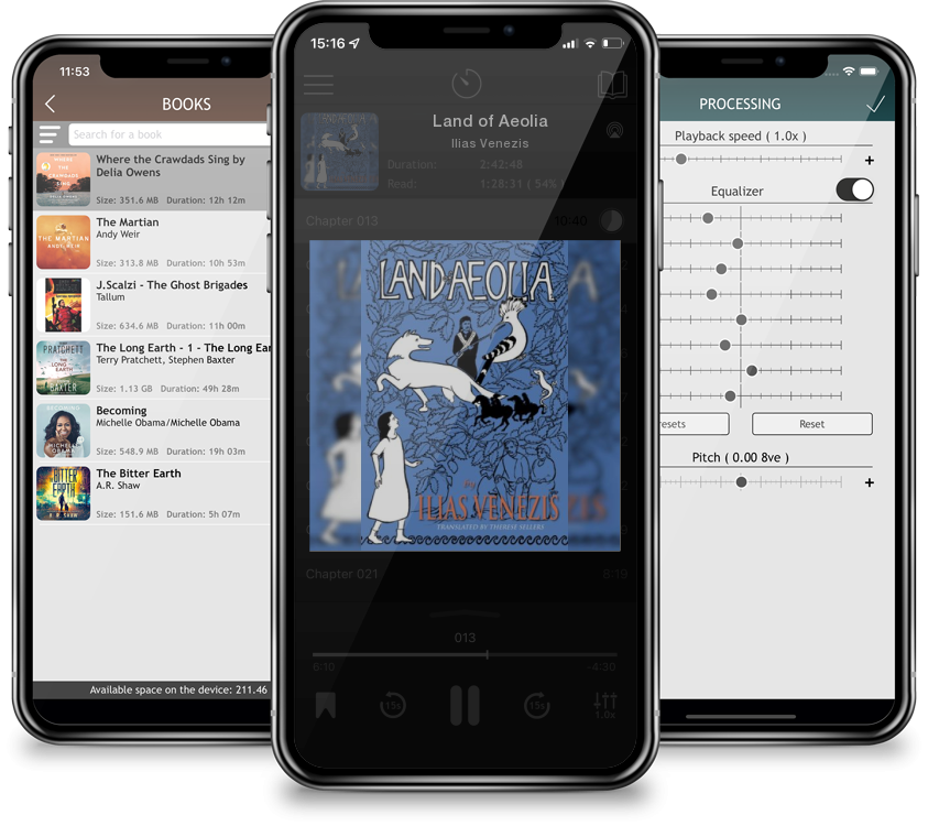 Audiobook Land of Aeolia by Ilias Venezis