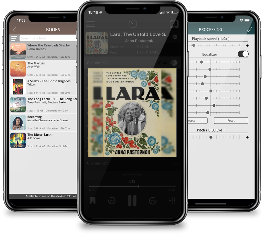 Audiobook Lara: The Untold Love Story and the Inspiration for Doctor Zhivago by Anna Pasternak