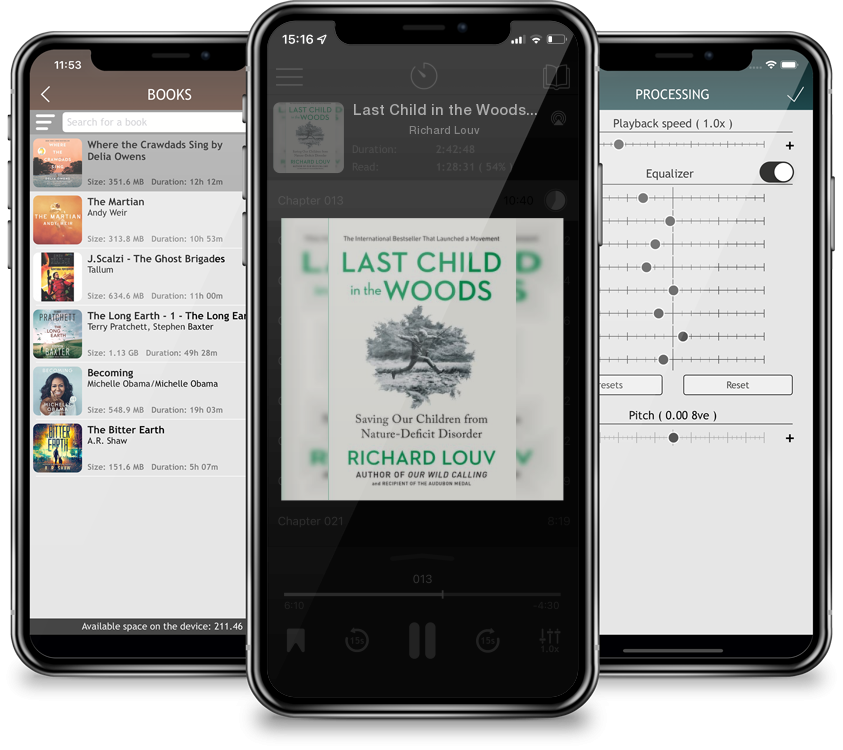 Audiobook Last Child in the Woods: Saving Our Children From Nature-Deficit Disorder by Richard Louv