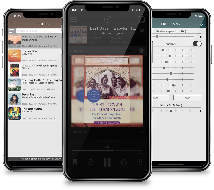 Audiobook Last Days in Babylon: The Exile of Iraq\'s Jews, the Story of My Family by Marina Benjamin