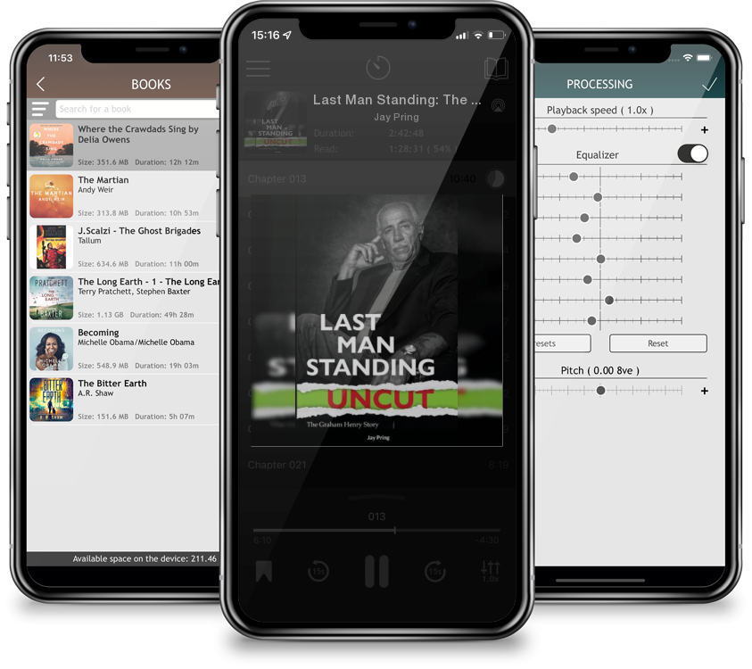 Audiobook Last Man Standing: The Graham Henry Story by Jay Pring