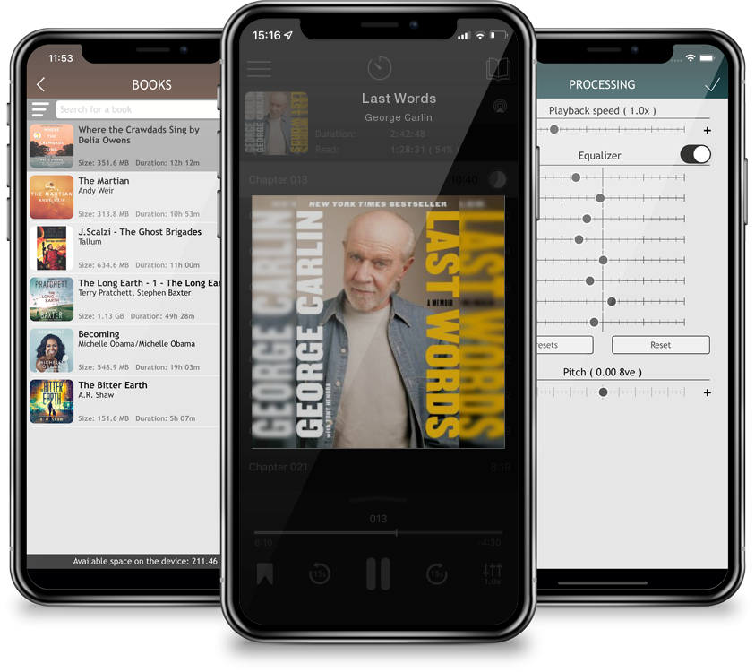 Audiobook Last Words by George Carlin