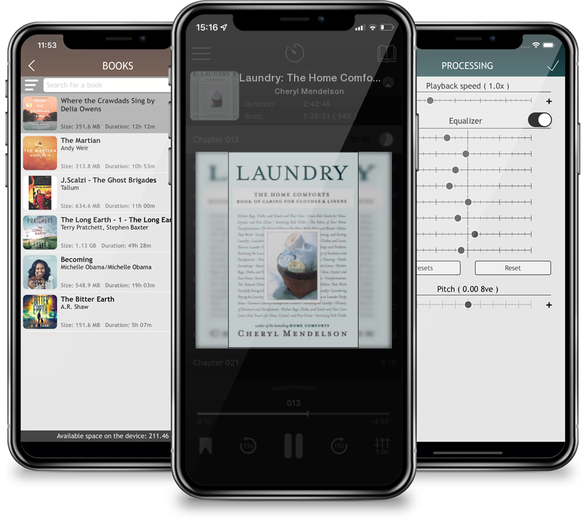 Audiobook Laundry: The Home Comforts Book of Caring for Clothes and Linens by Cheryl Mendelson