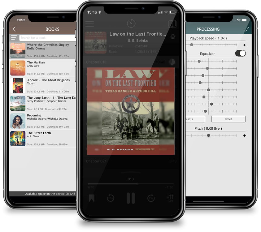 Audiobook Law on the Last Frontier: Texas Ranger Author Hill (American Liberty and Justice) by S. E. Spinks