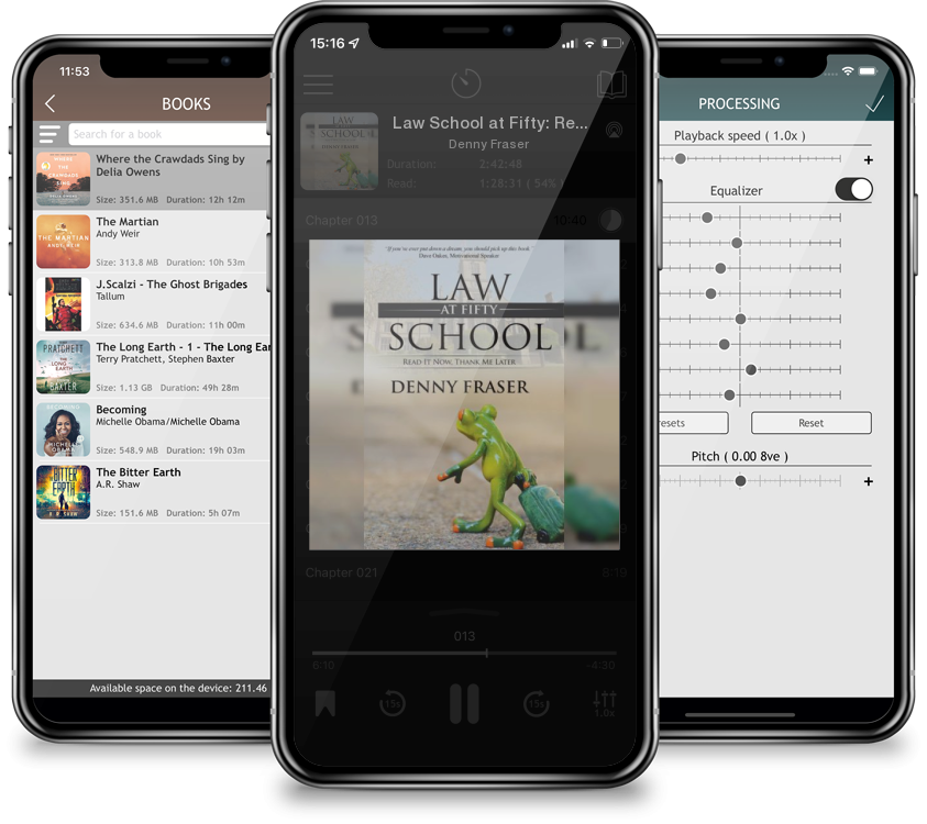 Audiobook Law School at Fifty: Read It Now, Thank Me Later by Denny Fraser