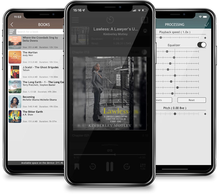 Audiobook Lawless: A Lawyer’s Unrelenting Fight for Justice in a War Zone by Kimberley Motley