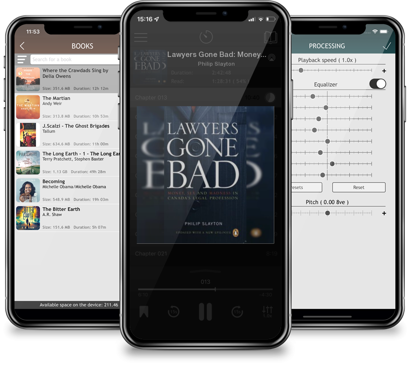 Audiobook Lawyers Gone Bad: Money, Sex and Madness in Canada\'s Legal Profession (Mass Market Paperbound) by Philip Slayton