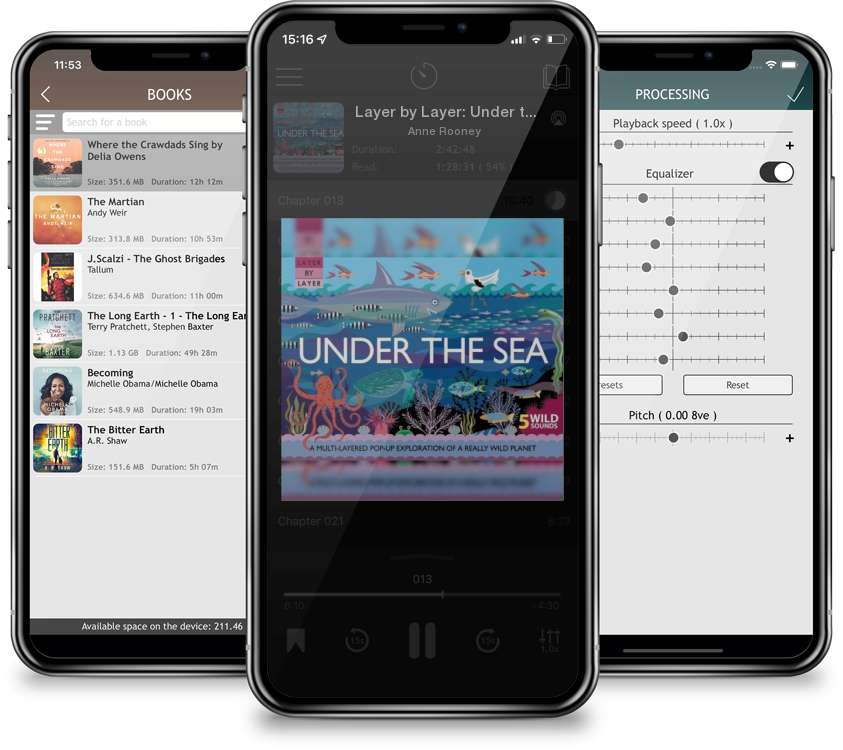 Audiobook Layer by Layer: Under the Sea by Anne Rooney