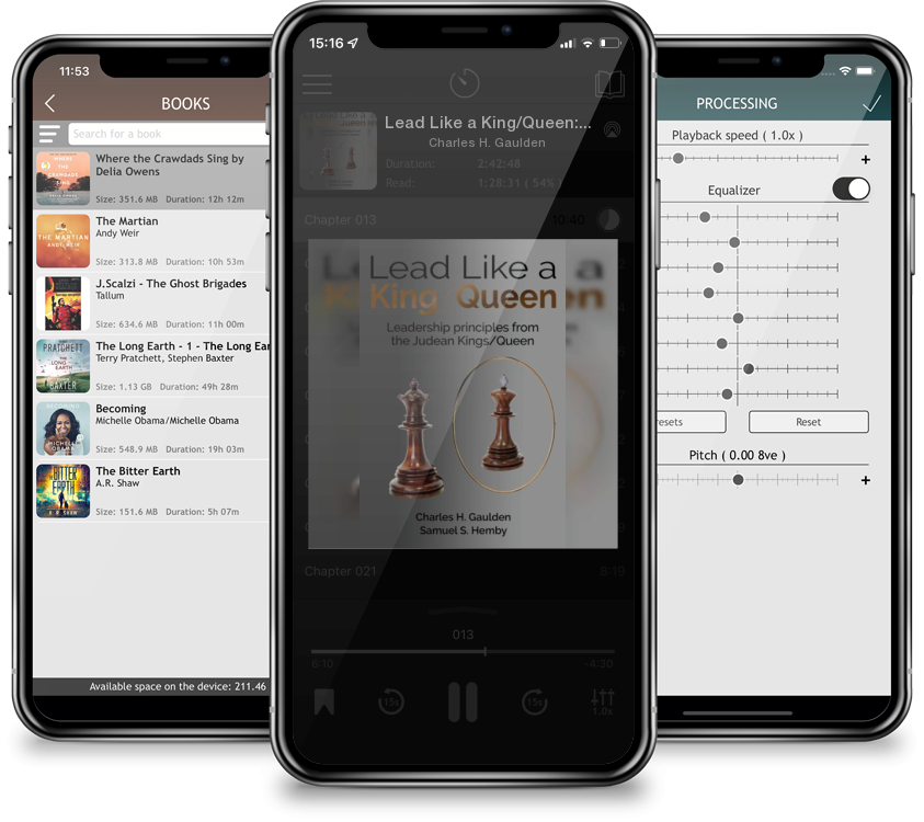 Audiobook Lead Like a King/Queen: Leadership Principles from the Judean Kings/Queen by Charles H. Gaulden