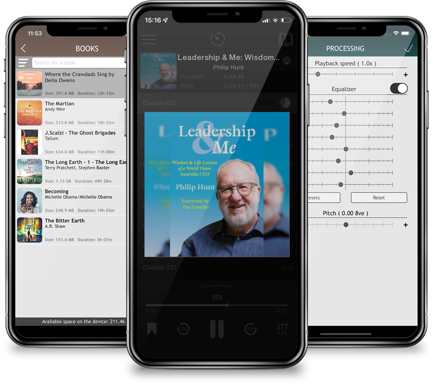 Listen Leadership & Me: Wisdom and Life Lessons of a World Vision Australia CEO by Philip Hunt in MP3 Audiobook Player for free