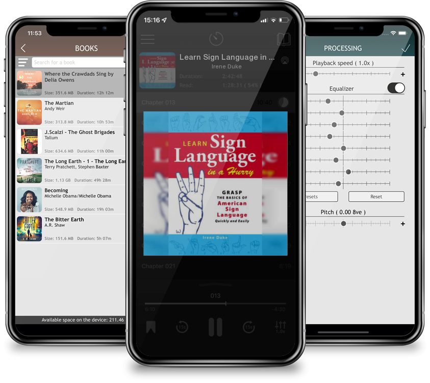 Audiobook Learn Sign Language in a Hurry: Grasp the Basics of American Sign Language Quickly and Easily by Irene Duke
