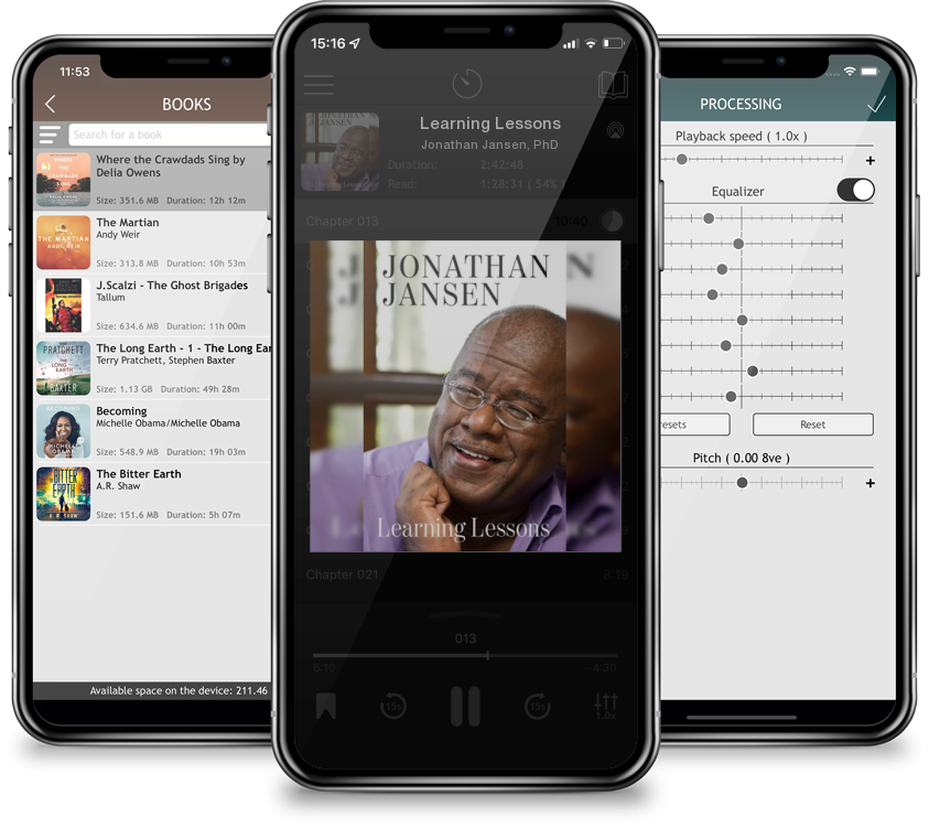 Audiobook Learning Lessons by Jonathan Jansen, PhD