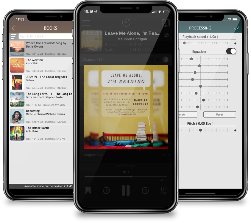 Audiobook Leave Me Alone, I\'m Reading: Finding and Losing Myself in Books by Maureen Corrigan