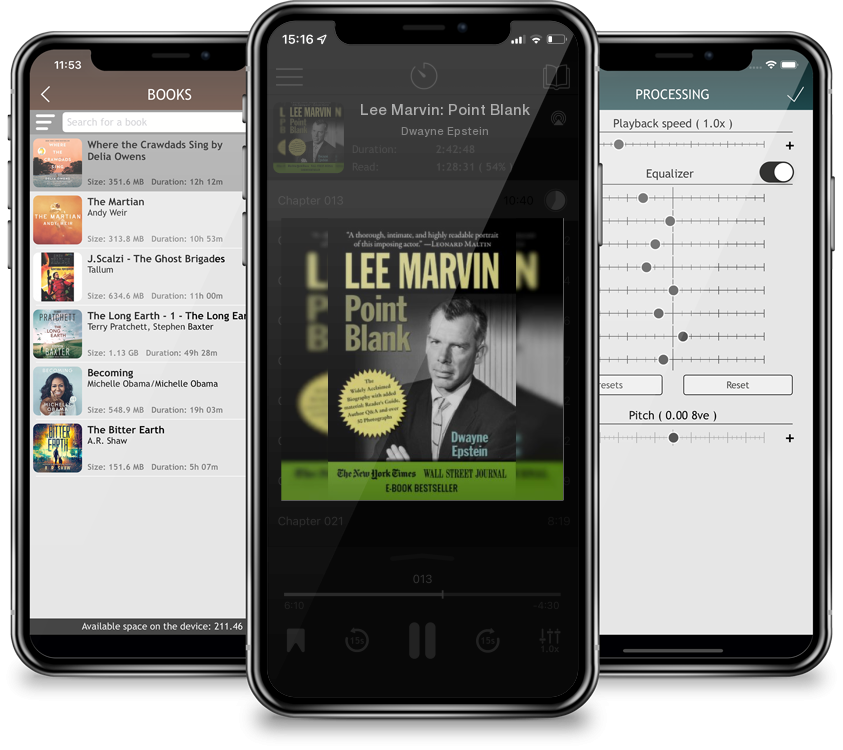 Audiobook Lee Marvin: Point Blank by Dwayne Epstein