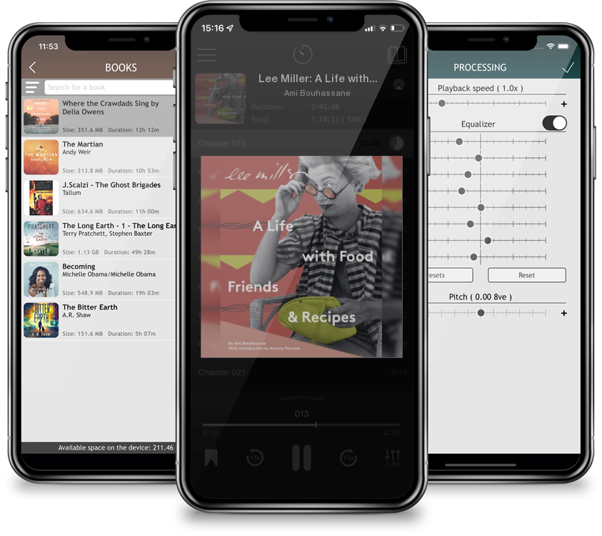 Audiobook Lee Miller: A Life with Food, Friends & Recipes by Ami Bouhassane