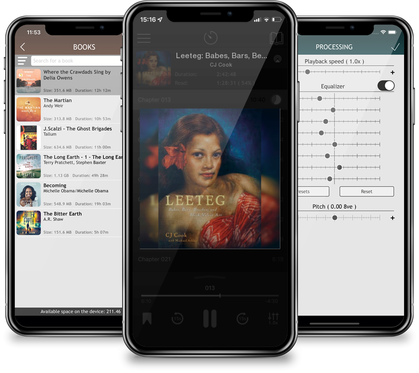 Audiobook Leeteg: Babes, Bars, Beaches, and Black Velvet Art by CJ Cook