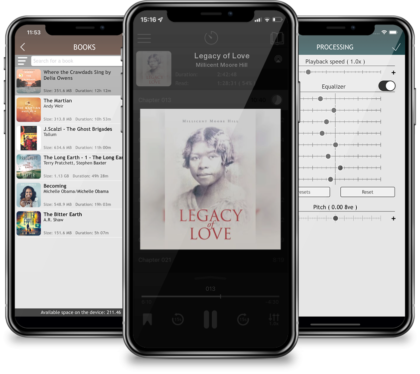 Audiobook Legacy of Love by Millicent Moore Hill