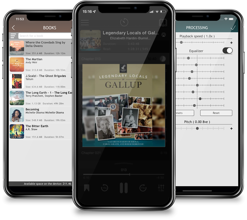 Audiobook Legendary Locals of Gallup by Elizabeth Hardin-Burrola