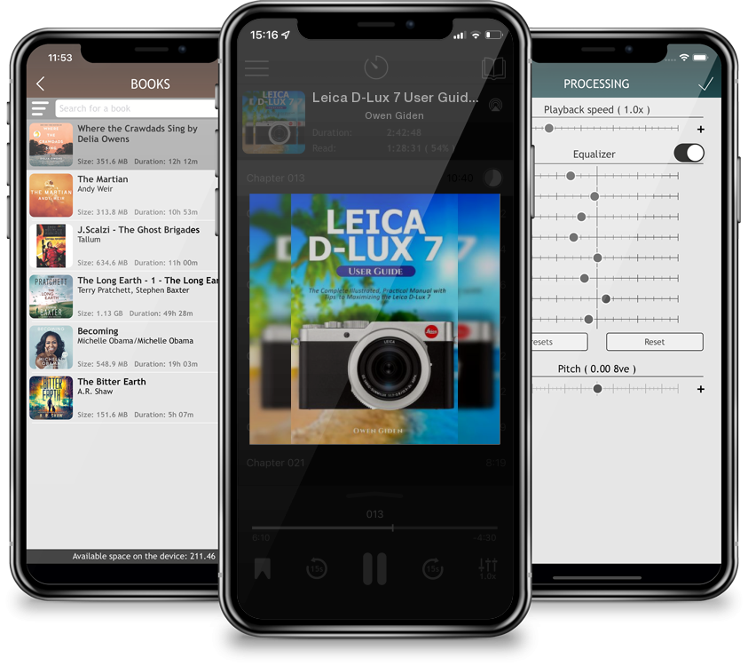 Audiobook Leica D-Lux 7 User Guide: The Complete Illustrated, Practical Manual with Tips to Maximizing the Leica D-Lux 7 by Owen Giden