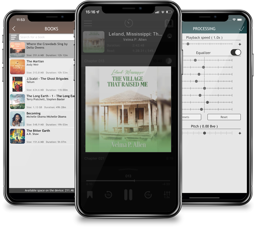 Audiobook Leland, Mississippi: The Village That Raised Me by Velma P. Allen