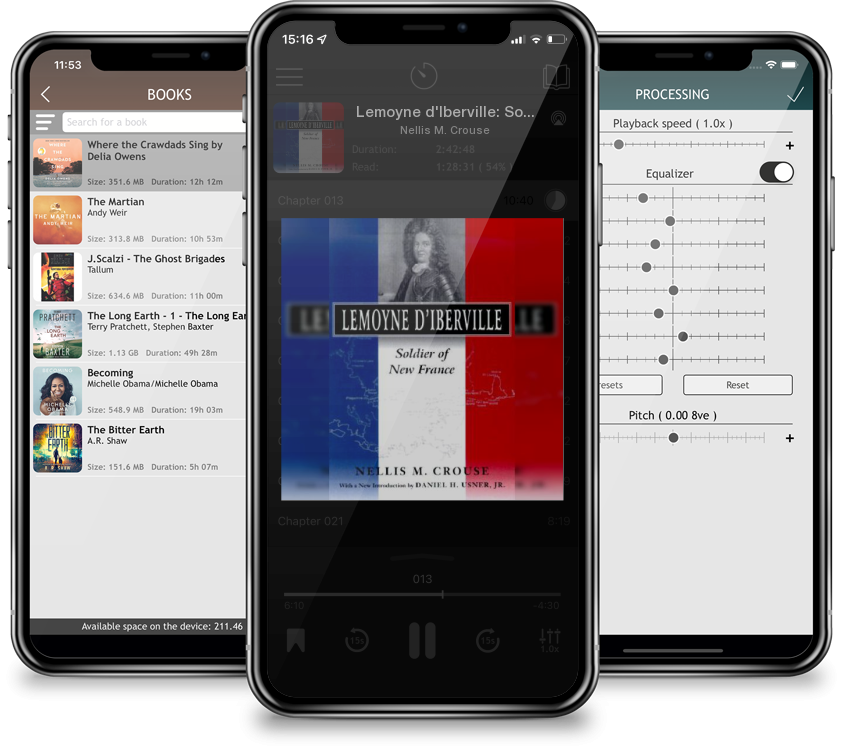 Audiobook Lemoyne d\'Iberville: Soldier of New France by Nellis M. Crouse