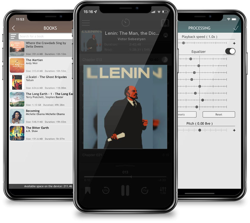 Listen Lenin: The Man, the Dictator, and the Master of Terror by Victor Sebestyen in MP3 Audiobook Player for free