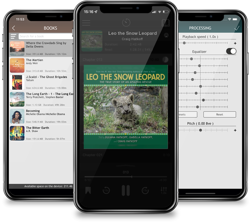 Audiobook Leo the Snow Leopard by Craig Hatkoff