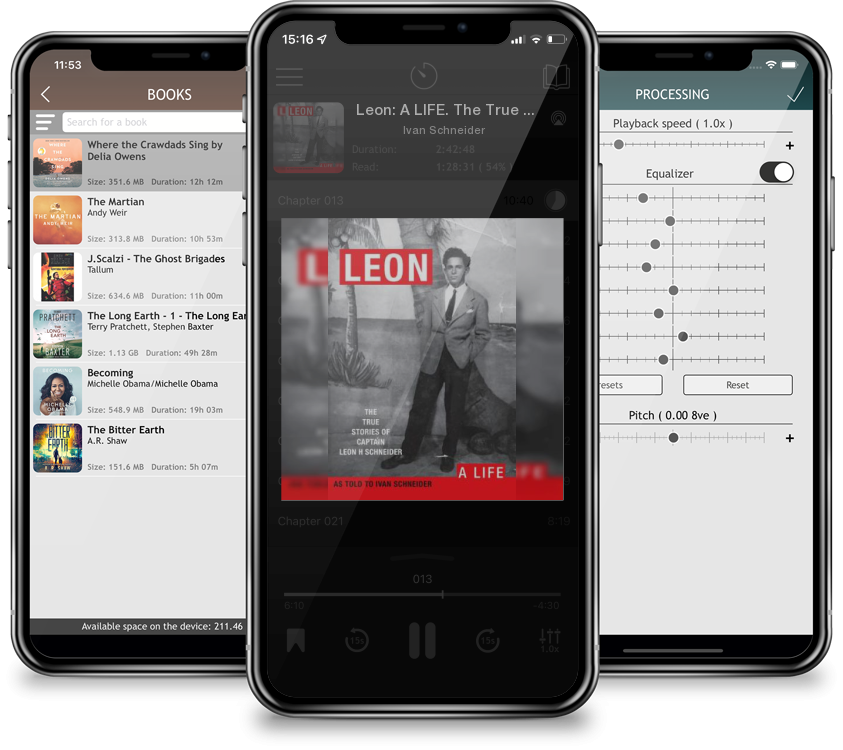 Listen Leon: A LIFE. The True Stories of Captain Leon H Schneider by Ivan Schneider in MP3 Audiobook Player for free