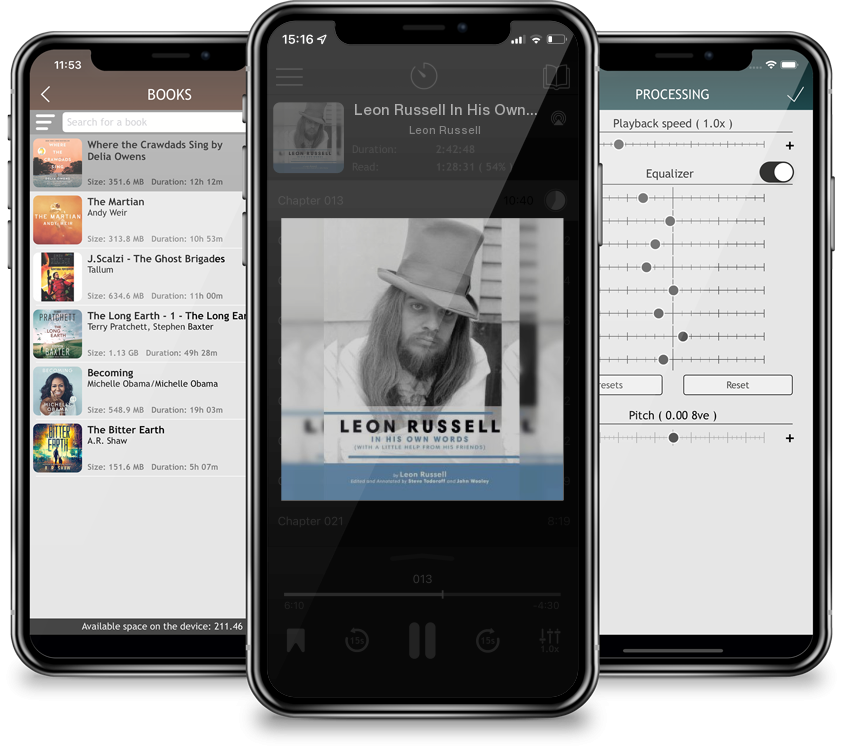 Audiobook Leon Russell In His Own Words by Leon Russell