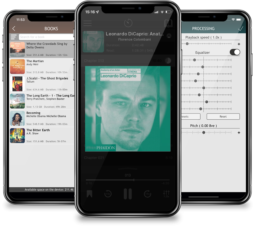 Audiobook Leonardo DiCaprio: Anatomy of an Actor by Florence Colombani