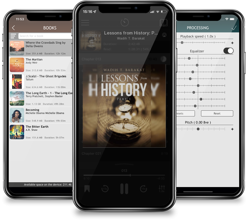 Audiobook Lessons from History: Part 1 by Wadih T. Barakat