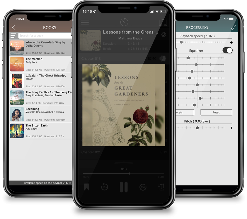 Audiobook Lessons from the Great Gardeners: Forty Gardening Icons and What They Teach Us by Matthew Biggs