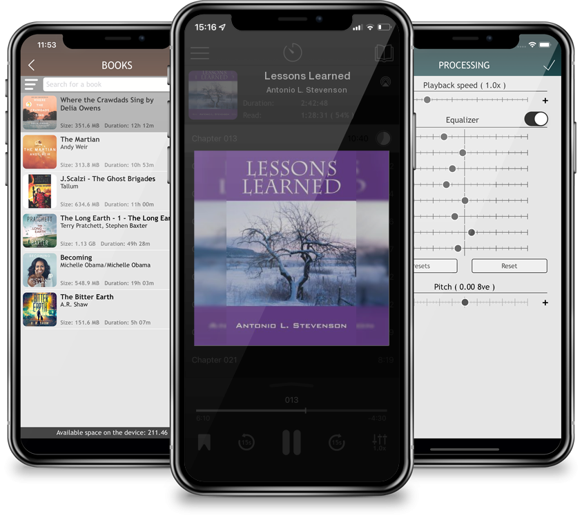 Audiobook Lessons Learned by Antonio L. Stevenson