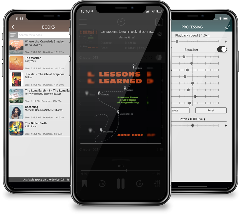 Audiobook Lessons Learned: Stories from a Lifetime of Organizing by Arnie Graf