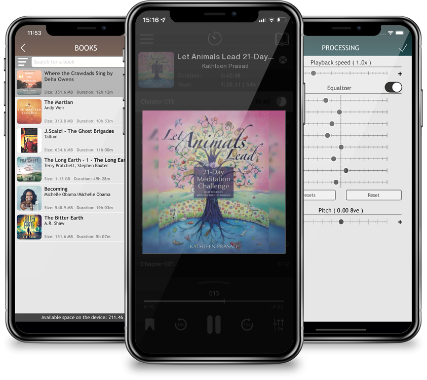 Audiobook Let Animals Lead 21-Day Meditation Challenge by Kathleen Prasad