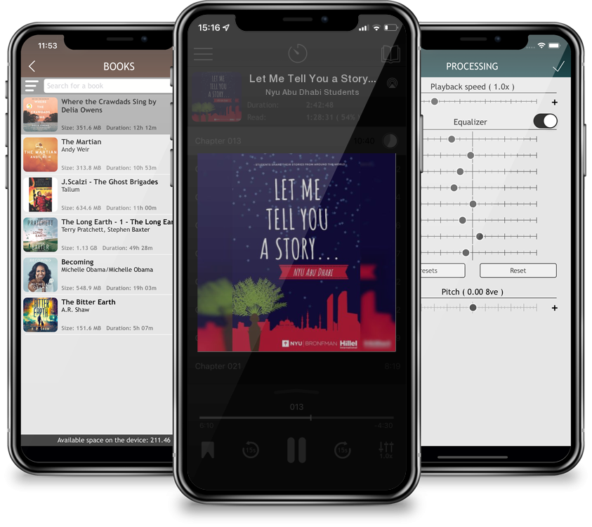 Audiobook Let Me Tell You a Story... by Nyu Abu Dhabi Students