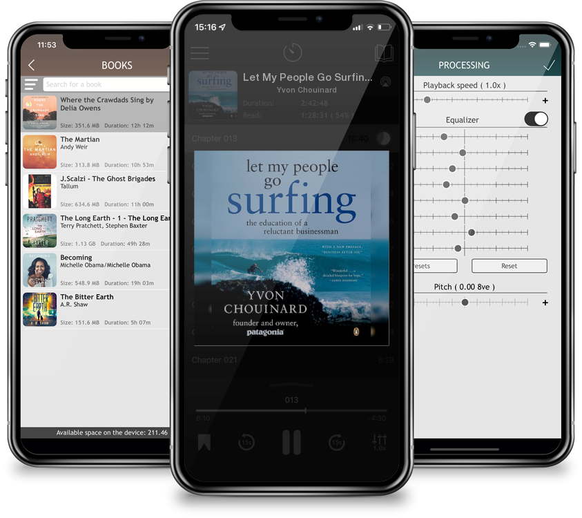 Listen Let My People Go Surfing: The Education of a Reluctant Businessman by Yvon Chouinard in MP3 Audiobook Player for free