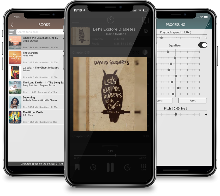 Audiobook Let\'s Explore Diabetes with Owls by David Sedaris