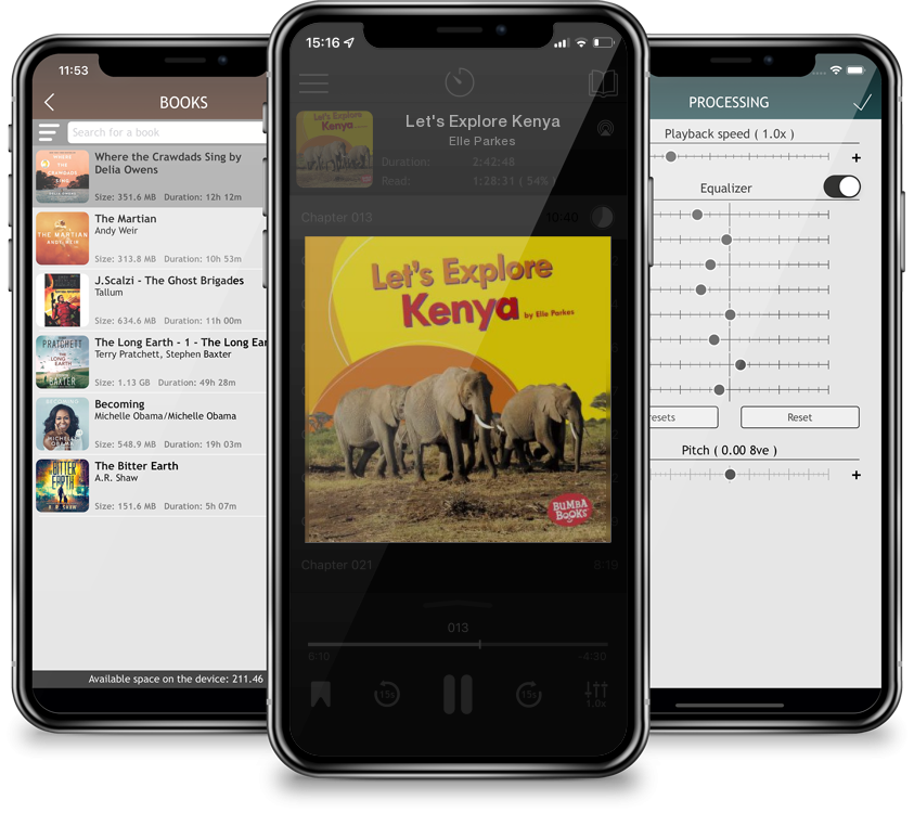 Audiobook Let\'s Explore Kenya by Elle Parkes