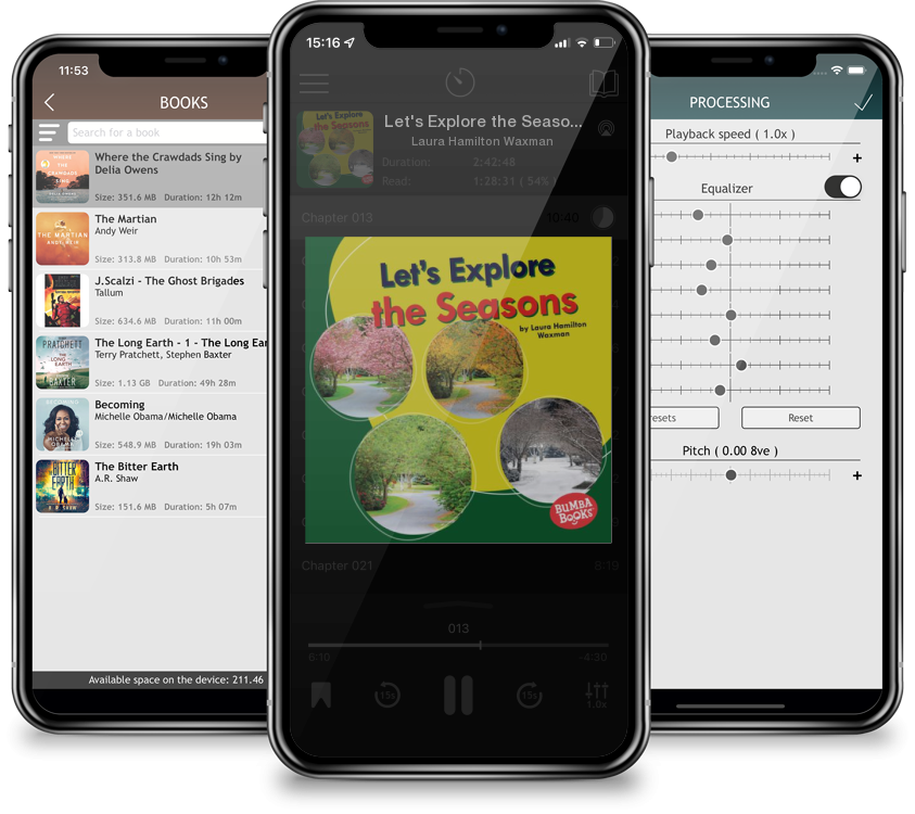 Audiobook Let\'s Explore the Seasons (Library Binding) by Laura Hamilton Waxman