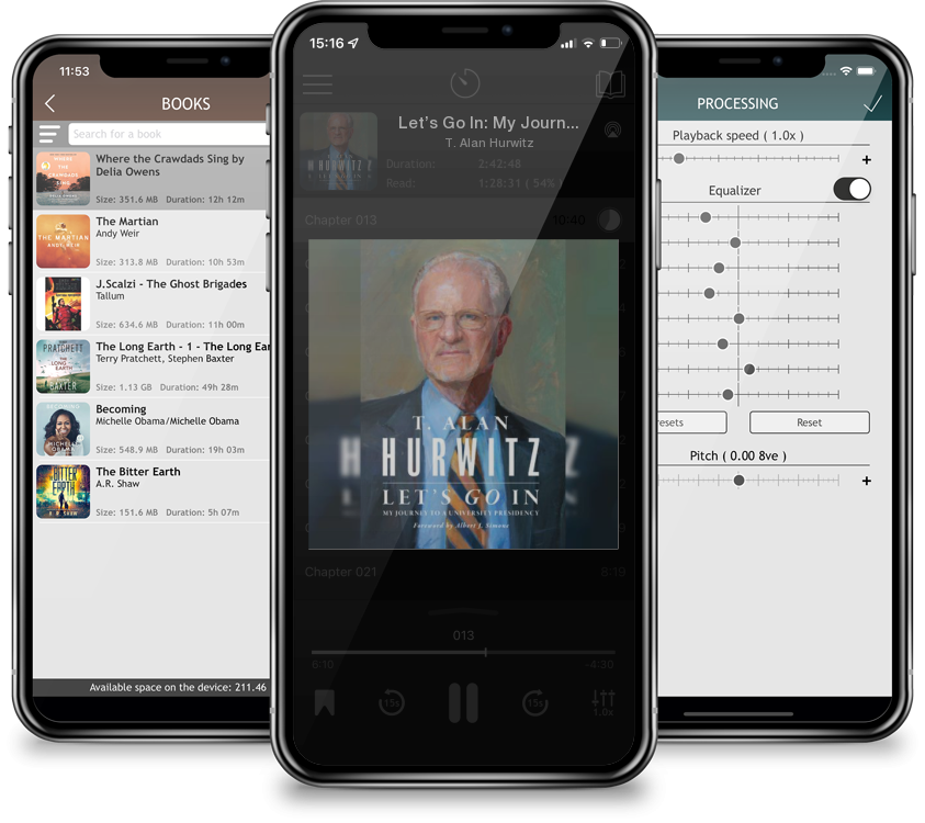 Audiobook Let’s Go In: My Journey to a University Presidency by T. Alan Hurwitz