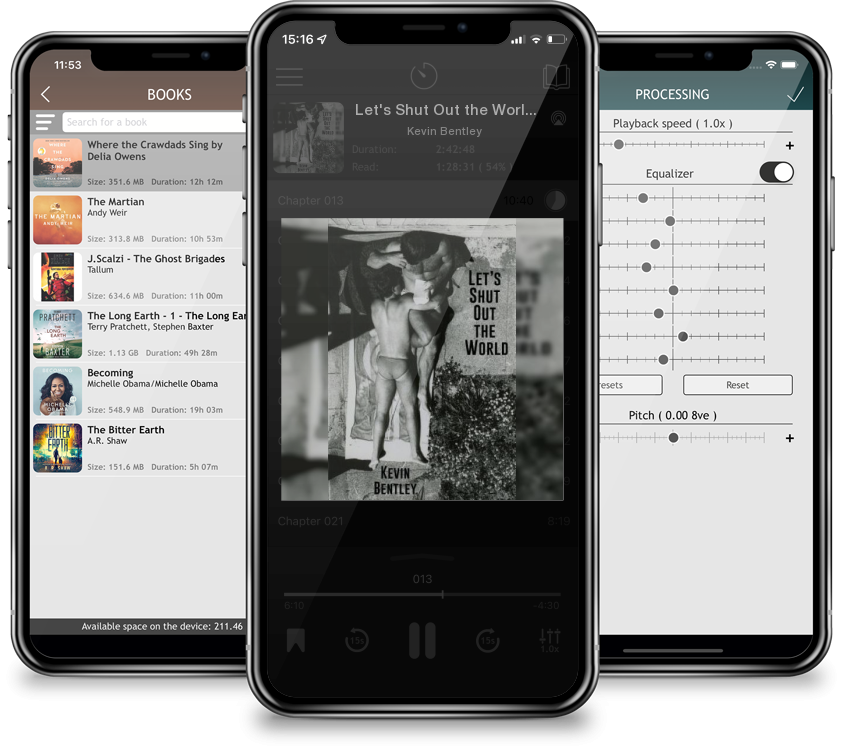 Audiobook Let\'s Shut Out the World by Kevin Bentley