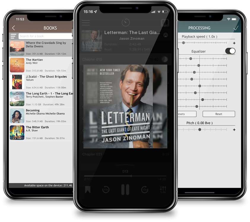 Audiobook Letterman: The Last Giant of Late Night by Jason Zinoman