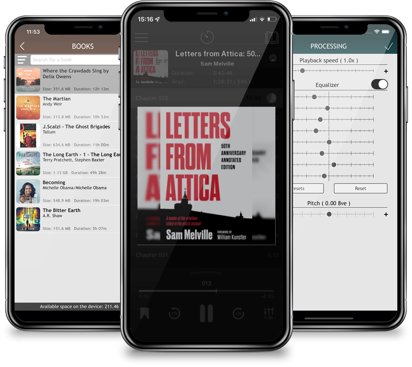 Audiobook Letters from Attica: 50th Anniversary Annotated Edition by Sam Melville
