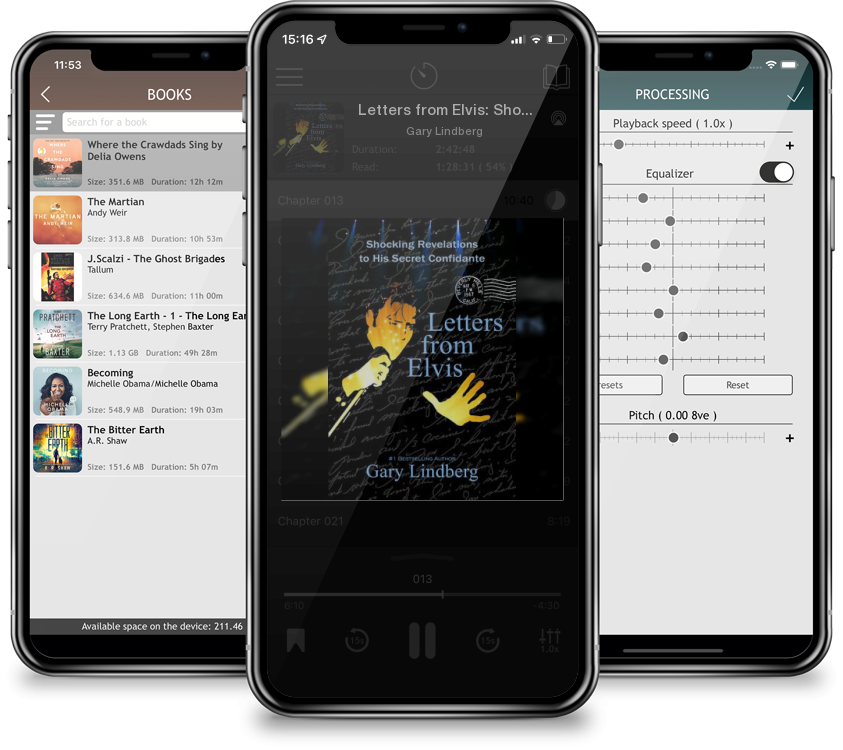 Audiobook Letters from Elvis: Shocking Revelations to a Secret Confidante by Gary Lindberg